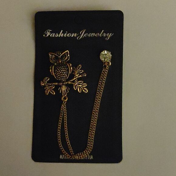 MEN'S EJ SAMUELS FASHION LAPEL CHAIN. UNISEX. - Picture 1 of 3